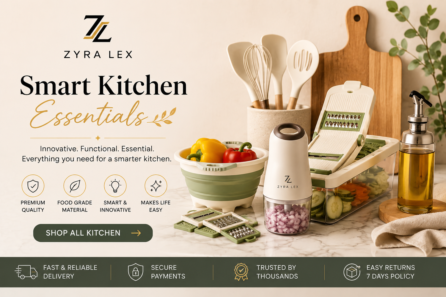 🍽️ Smart Kitchen Essentials
