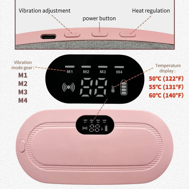 Portable Rechargeable Heating Belt For Women